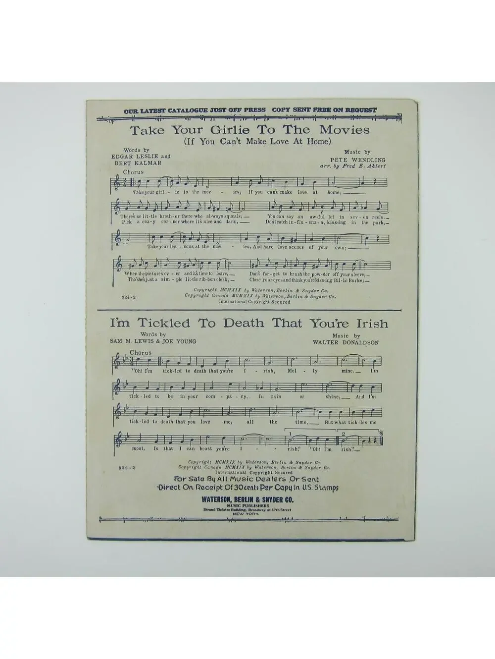 N/A sheet music